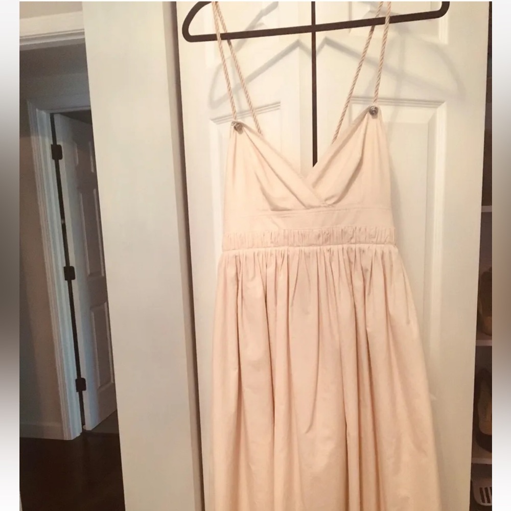 Burberry dress size ITA 42 color beige